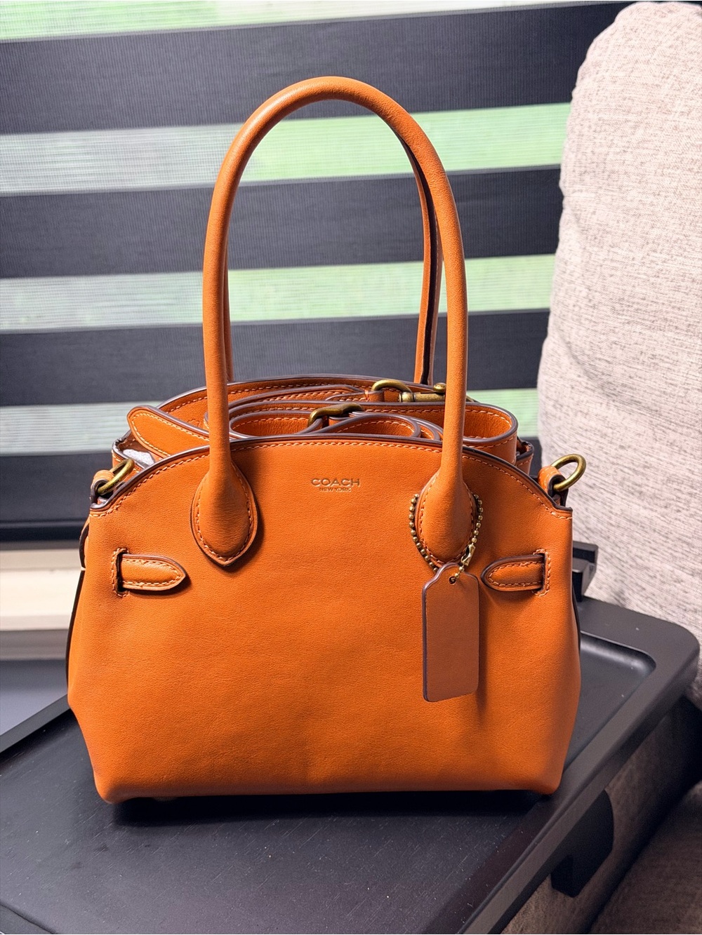 Coach Empire 21 Carryall Bag Toffee Never Worn MRSP $295